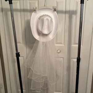 Bride Cowgirl Hat